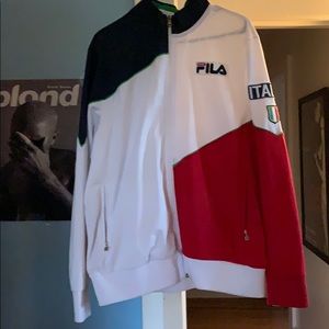 Vintage-FILA-Sport-ITaly-TRACK-JACKET.  LARGE